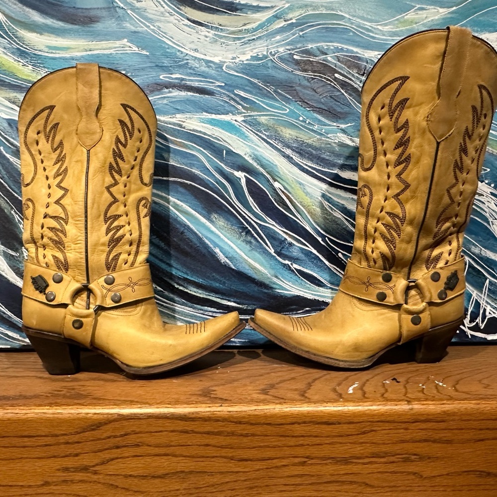 Junk Gypsy Women's Vagabond Snip Toe Western Boots size 11 - Picture 5 of 6